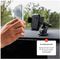 Suport auto universal FIXED Iconiq XXL cu ventuză lungă pe geam sau pe bord, negru
