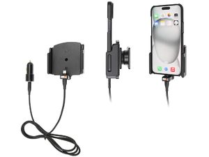 Brodit държач за кола за Apple iPhone 15 Pro Max/iPhone 15 Plus, регулируем, със зареждане, разопаковано