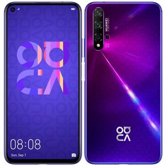Huawei Nova 5T, fialová