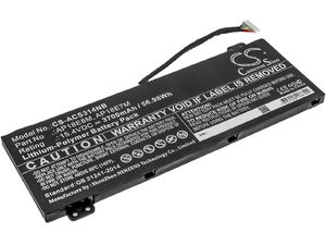 Baterie pentru Acer Aspire 7, Nitro 5/7, Conceptd 3/5, Predator Helios/Triton și multe altele, 3700 mAh, Li-Po