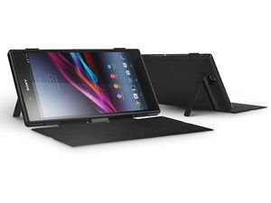 Brando flipové pouzdro s přídavnou baterií pro Sony Xperia Z Ultra, 4500mAh, černá