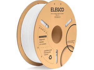 ELEGOO PLA+ -1.75mm-1KG-Cardboard Spool-White