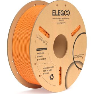 ELEGOO PLA+ -1.75mm-1KG-Cardboard Spool-Orange