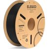 ELEGOO PLA+ -1.75mm-1KG-Cardboard Spool-Black