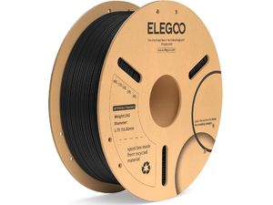 ELEGOO PLA+ -1.75mm-1KG-Cardboard Spool-Black