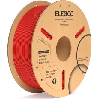 ELEGOO PLA+ -1.75mm-1KG-Cardboard Spool-Red