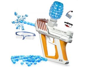 Sunny Blaster Champion-2, pistol cu bile cu gel de apă cu accesorii, portocaliu