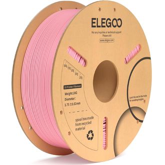 ELEGOO PLA+ -1.75mm-1KG-Cardboard Spool-Pink