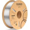 ELEGOO PLA+ -1.75mm-1KG-Cardboard Spool-Clear
