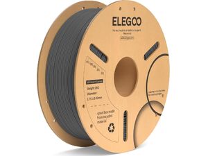 ELEGOO PLA+ -1.75mm-1KG-Cardboard Spool-Space Grey