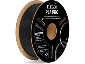 ELEGOO PLA PRO -1.75mm-1KG-Cardboard Spool-Black