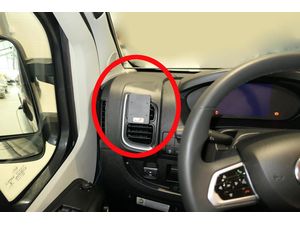 Brodit ProClip montážní konzole pro Fiat Ducato 22-24, vlevo na mřížku ventilace