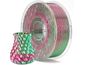 ELEGOO SILK PLA -1.75mm-1KG-Cardboard Spool-Silk Green Red