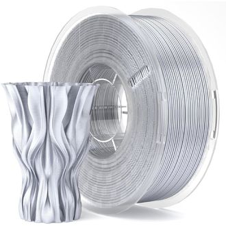 ELEGOO SILK PLA -1.75mm-1KG-Cardboard Spool-Silk Silver