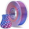 ELEGOO SILK PLA -1.75mm-1KG-Cardboard Spool-Silk Blue Purple
