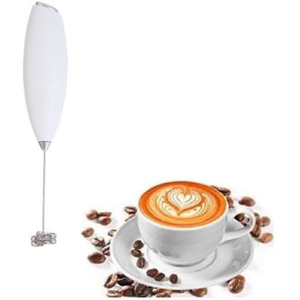 Електрическа пенообразувателка за мляко CaféCraft, бяла