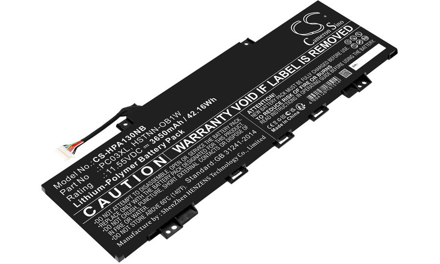 Baterie pro HP Pavilion Aero 13, Pavilion X360, 3650 mAh, Li-Pol