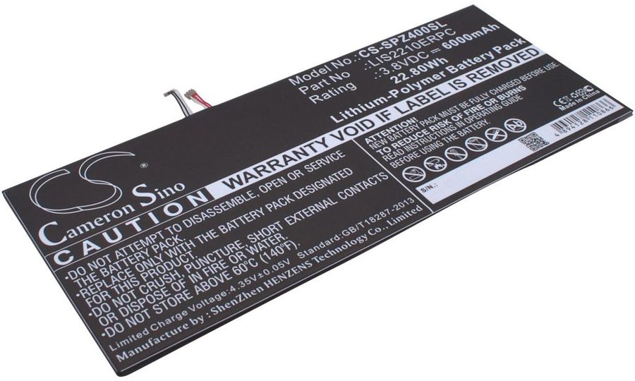 Baterie pentru Sony Xperia Z4 Tablet Sgp712 (eq. Sony LIS2210ERPC), 6000 mAh