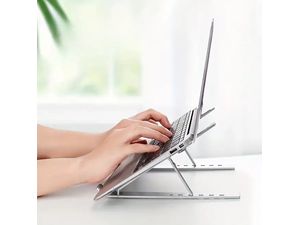 UltraHold LG-LP-006, laptop állvány, ezüst színű