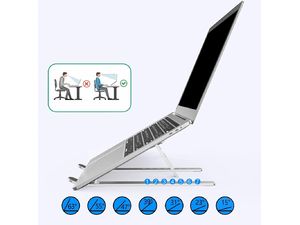 UltraHold LG-LP-007, laptop állvány, ezüst