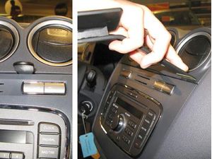 Brodit Suport de montare ProClip pentru Ford Tourneo/Transit Connect 10-13, pe centru