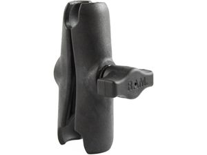 RAM Mounts сглобка за държач на капачката на резервоара на мотоциклет BMW и Kawasaki с 1" щифт, високоякостна пластмаса, RAP-B-411-XU