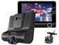 Smart Dashcam, интелигентна камера за кола, предна+задна+вътрешна