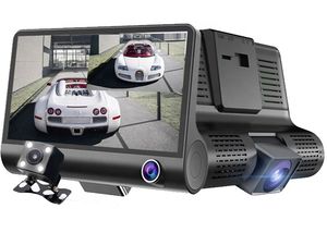 Smart Dashcam, интелигентна камера за кола, предна+задна+вътрешна