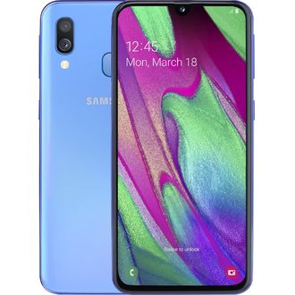 Samsung Galaxy A40, albastru