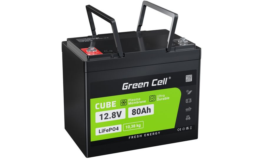 Green Cell LiFePO4 baterie 12,8V 80Ah