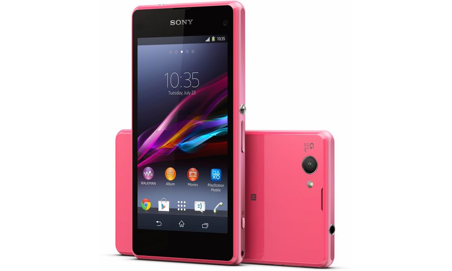 Sony Xperia Z1 compact, rosa