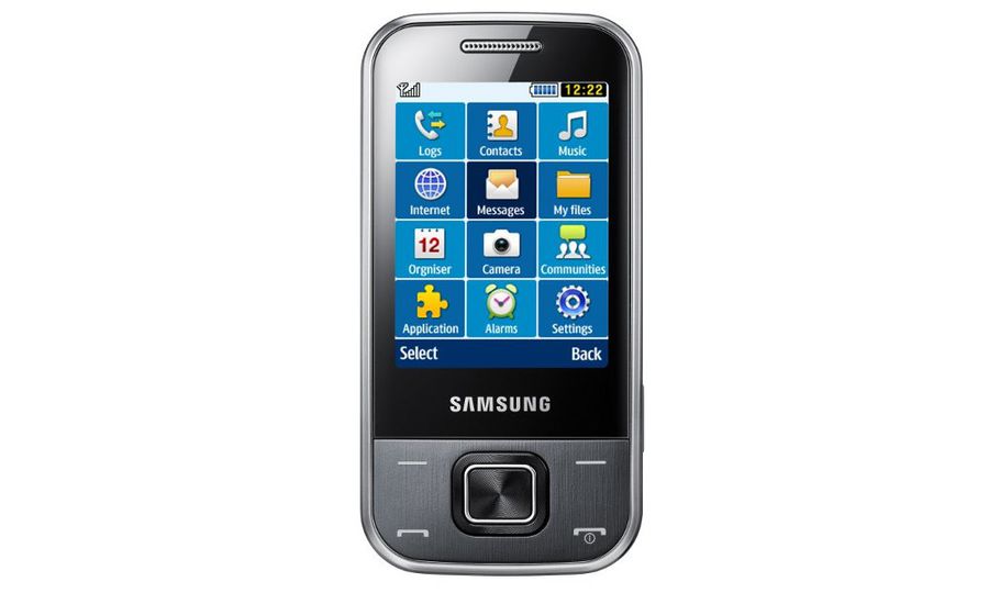 Samsung C3750 metál szürke
