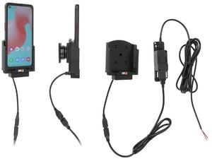Brodit държач за Samsung Galaxy Xcover Pro SM-G715, скрито зареждане, POGO конектор