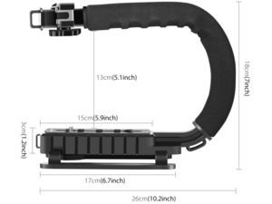 PULUZ stabilizátor KIT tükörreflexes fényképezőgépekhez, telefontartó