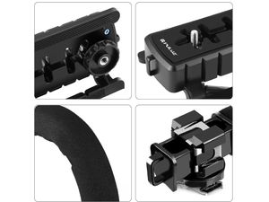 PULUZ stabilizátor KIT tükörreflexes fényképezőgépekhez, telefontartó