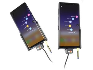Brodit suport auto pentru Samsung Galaxy Note 9 fără carcasă, cu încărcare de la brichetă/USB