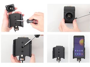 Brodit държач за Samsung Galaxy Xcover 5 без калъф, скрито зареждане