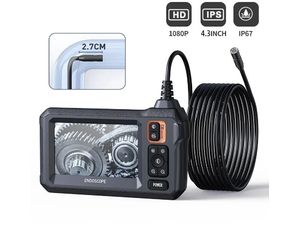 Inskam C30-M nem rögzítő endoszkóp 4,3" kijelzővel, 8,5 mm-es szondával, 1080p, 10 m kábelhosszúsággal