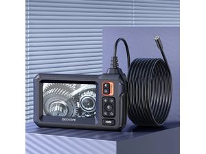 Inskam C30-M nem rögzítő endoszkóp 4,3" kijelzővel, 8,5 mm-es szondával, 1080p, 10 m kábelhosszúsággal