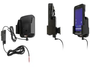 Brodit držák na Datalogic Memor 20 s pouzdrem RUBBER BOOT, Qi wireless, skryté nabíjení