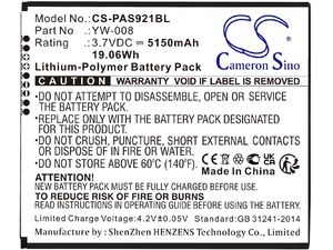 Baterie pentru Pax A920 Pro, 5150 mAh, Li-Pol