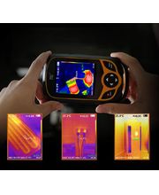 Hti A2+ ръчна термовизионна камера със сензорен екран, IR 256x192, -20-550°C, WiFi