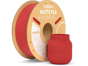 ELEGOO PLA MATTE -1.75mm-1KG-Cardboard Spool-Ruby Red