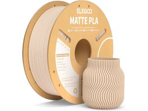 ELEGOO PLA MATTE -1.75mm-1KG-Cardboard Spool-Beige