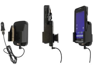 Brodit държач за Datalogic Memor 20 с калъф за гумена обувка, Qi безжична връзка, CL захранване
