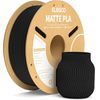 ELEGOO PLA MATTE -1.75mm-1KG-Cardboard Spool-Matte Black