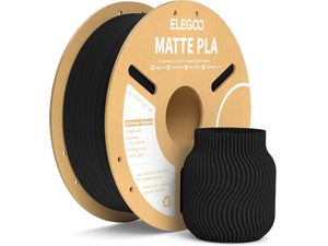 ELEGOO PLA MATTE -1.75mm-1KG-Cardboard Spool-Matte Black