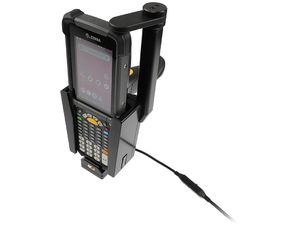 Brodit държач за Zebra MC9300 с пистолетна ръкохватка, виброгасител, скрито зареждане