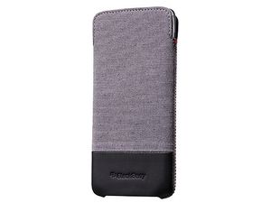 Etui BlackBerry pocket SMART z okienkiem na DTEK50 szary/czarny