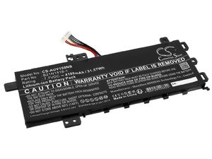 Akkumulátor Asus Expertbook P1, Vivobook 14, Vivobook 15 és másokhoz, 4100 mAh, Li-Ion